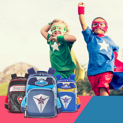 〖Primary Schoolbag〗 1-5 grades boys schoolbags backpacks to reduce the burden and protect the spine