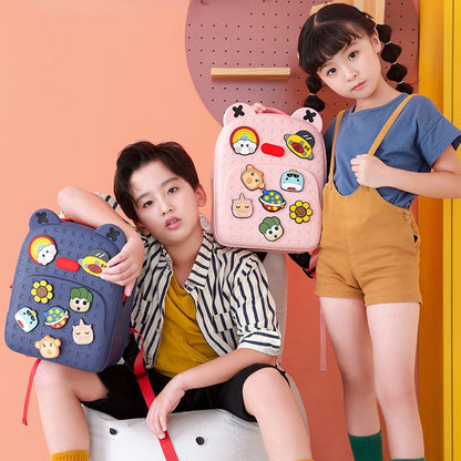 〖Kindergarten School Bags〗 2-6years old cute cartoon boy girl child preschool backpack kindergarten