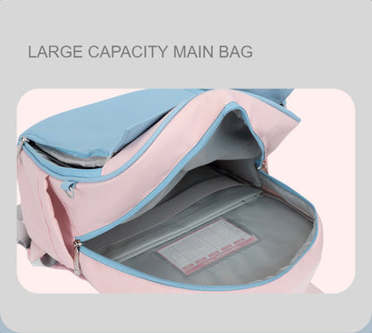 〖Primary Schoolbag〗 1-3-6 grades girls boys schoolbags backpacks to reduce the burden and protect the spine