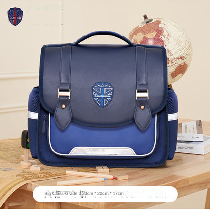 〖Primary Schoolbag〗 1-4 grades horizontal version students boys and girls shoulder bag for children and girls