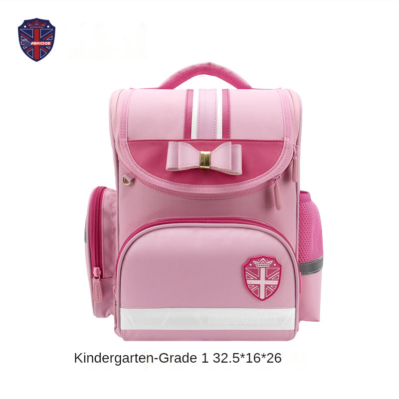 〖Kindergarten-Primary Schoolbag〗Kindergarten-Grade1 boys and girls student children backpack schoolbag reflective safety