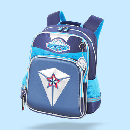 〖Primary Schoolbag〗 1-5 grades boys schoolbags backpacks to reduce the burden and protect the spine