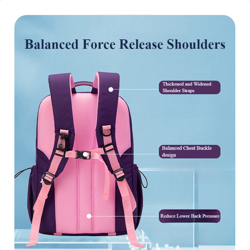 〖Primary Schoolbag〗Grade 1-6 student children backpack schoolbag