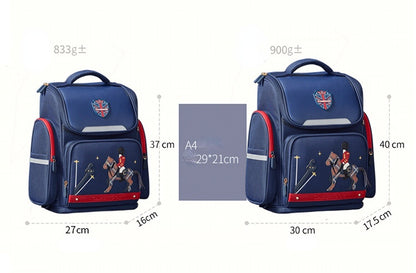 〖Primary Schoolbag〗 6-12 years old Grade 1-3-6 boy girl knight student children backpack schoolbag