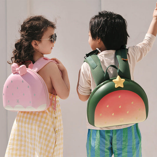 〖Kindergarten School Bags〗 2-6years old cute cartoon watermelon strawberry boy girl child preschool backpack kindergarten