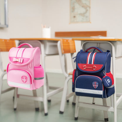 〖Kindergarten-Primary Schoolbag〗Kindergarten-Grade1 boys and girls student children backpack schoolbag reflective safety