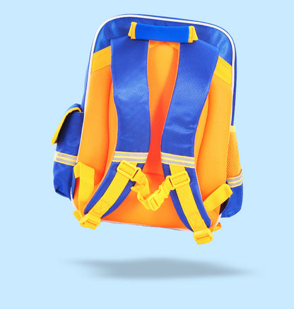 〖Primary Schoolbag〗 1-5 grades boys schoolbags backpacks to reduce the burden and protect the spine