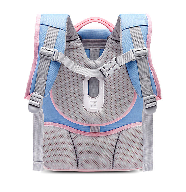 〖Primary Schoolbag〗Grade 1-3-5 girl cat ears student children backpack schoolbag gift box