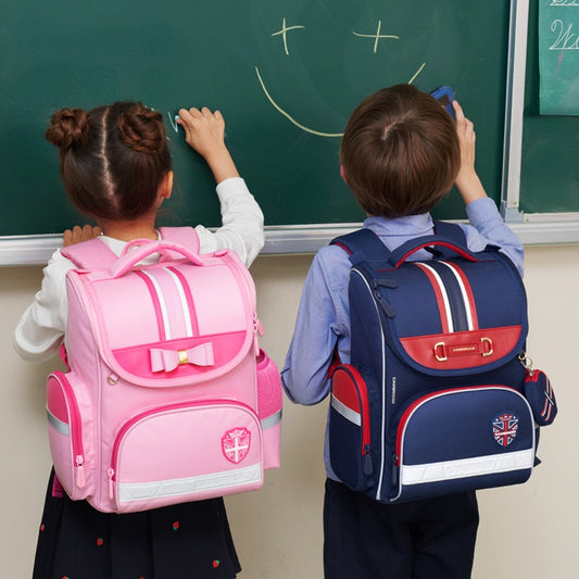 〖Kindergarten-Primary Schoolbag〗Kindergarten-Grade1 boys and girls student children backpack schoolbag reflective safety