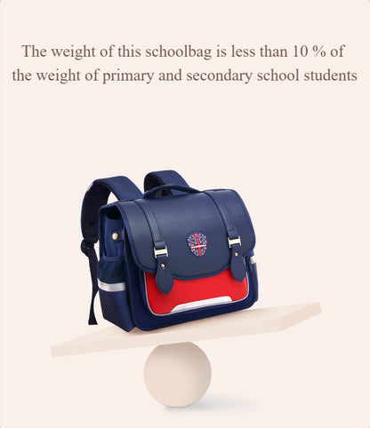 〖Primary Schoolbag〗 1-4 grades horizontal version students boys and girls shoulder bag for children and girls