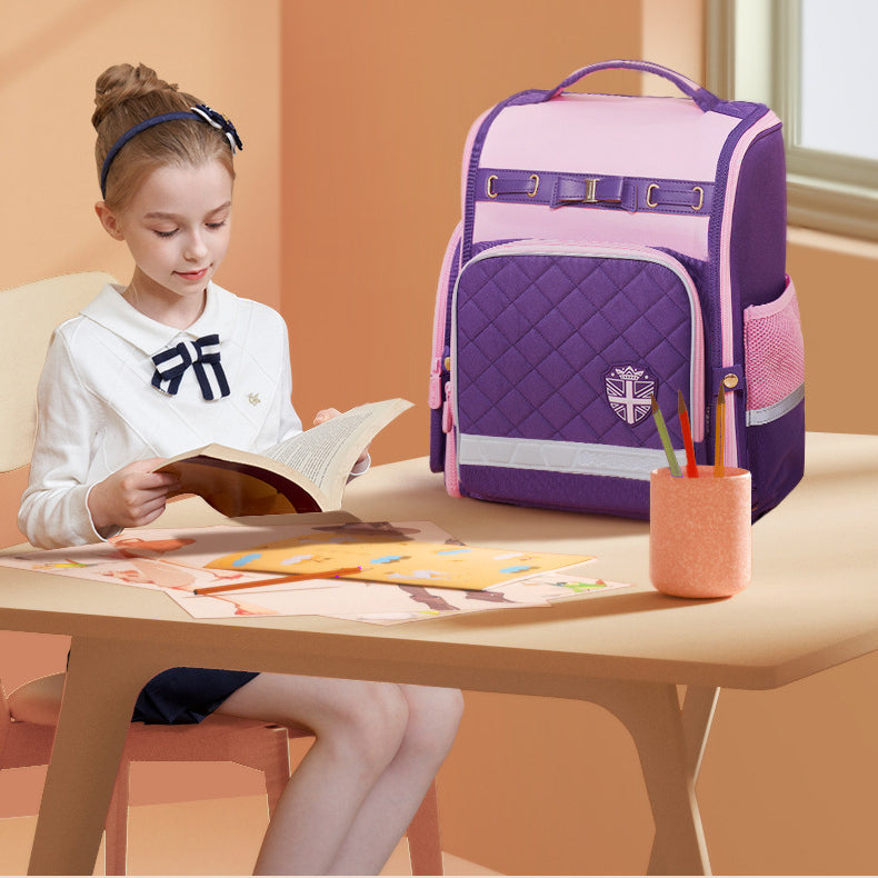 〖Primary Schoolbag〗Grade 1-6 student children backpack schoolbag fashion beautiful