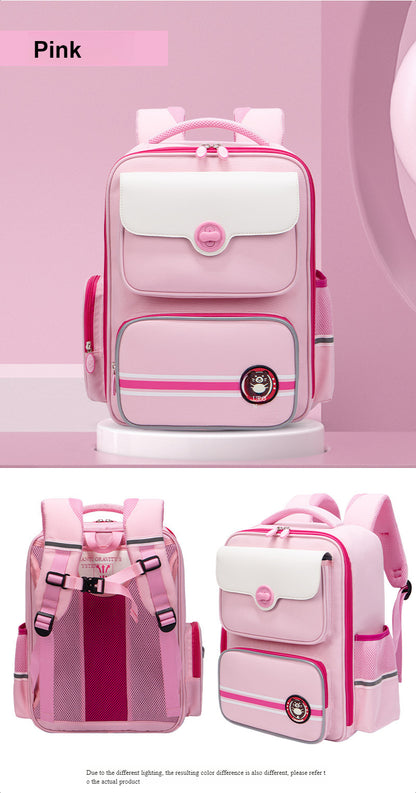 〖Primary School Bag〗 123-6th Grade Girls Backpack Lightweight Backpack Endless colours