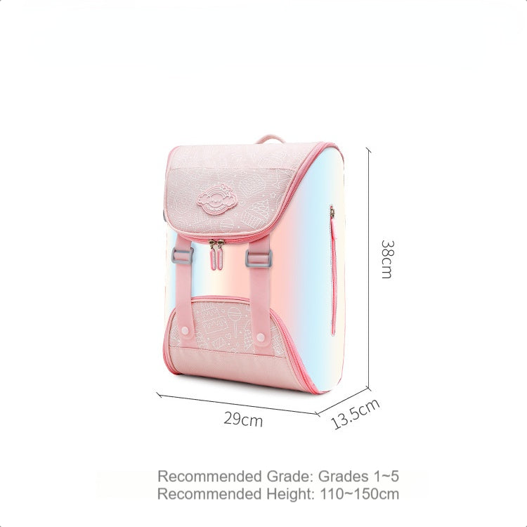 〖Primary Schoolbag〗 Girls Grade 1-6 Backpack Lightweight Backpack Endless colours