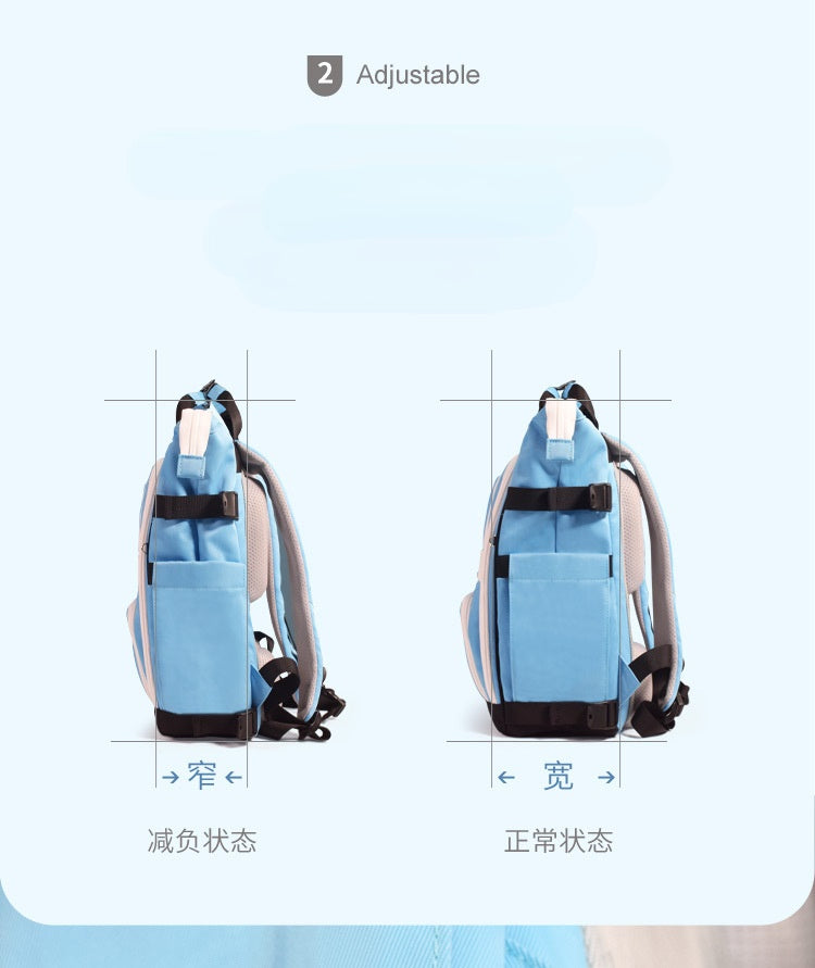 〖Primary Schoolbag〗 46th grade girl burden relief spine protection schoolbag primary school girl shoulder bag children's backpack