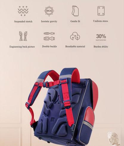 〖Primary Schoolbag〗 2-5 grades boys and girls, shoulder bag for children and girls