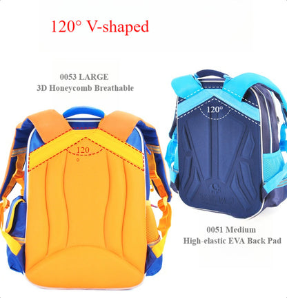 〖Primary Schoolbag〗 1-5 grades boys schoolbags backpacks to reduce the burden and protect the spine