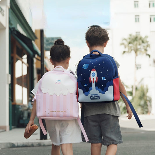 〖Kindergarten School Bags〗 4-7 years old boys and girls backpack backpack light