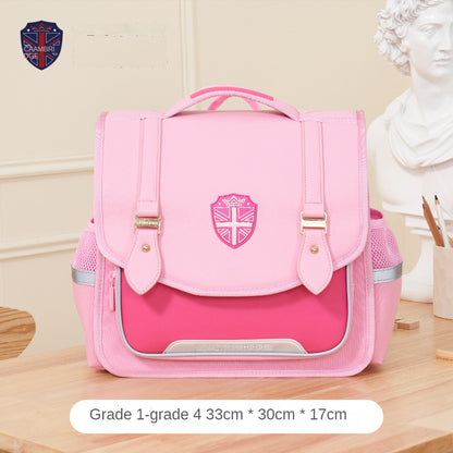 〖Primary Schoolbag〗 1-4 grades horizontal version students boys and girls shoulder bag for children and girls